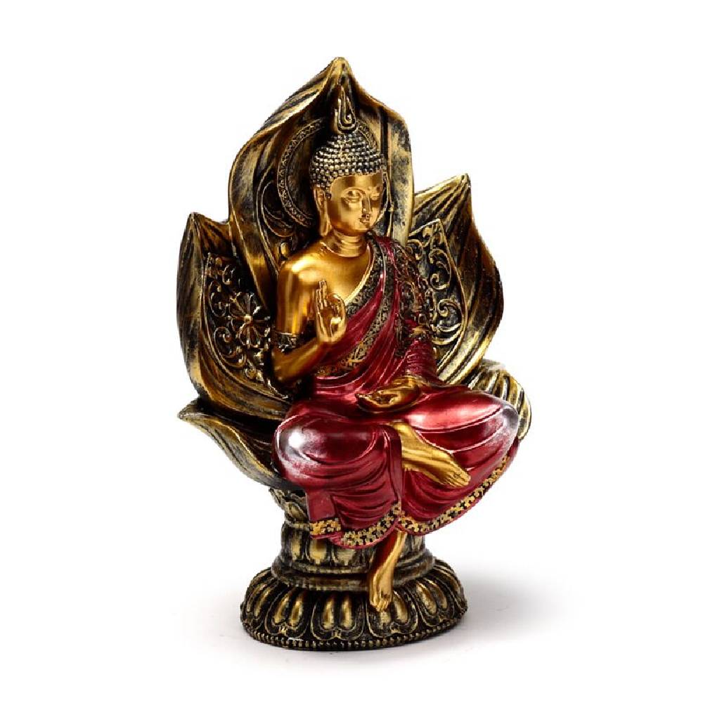 Statuja / Dēva Murti Buddha / Buddha Thai Buddha Seated Lotus