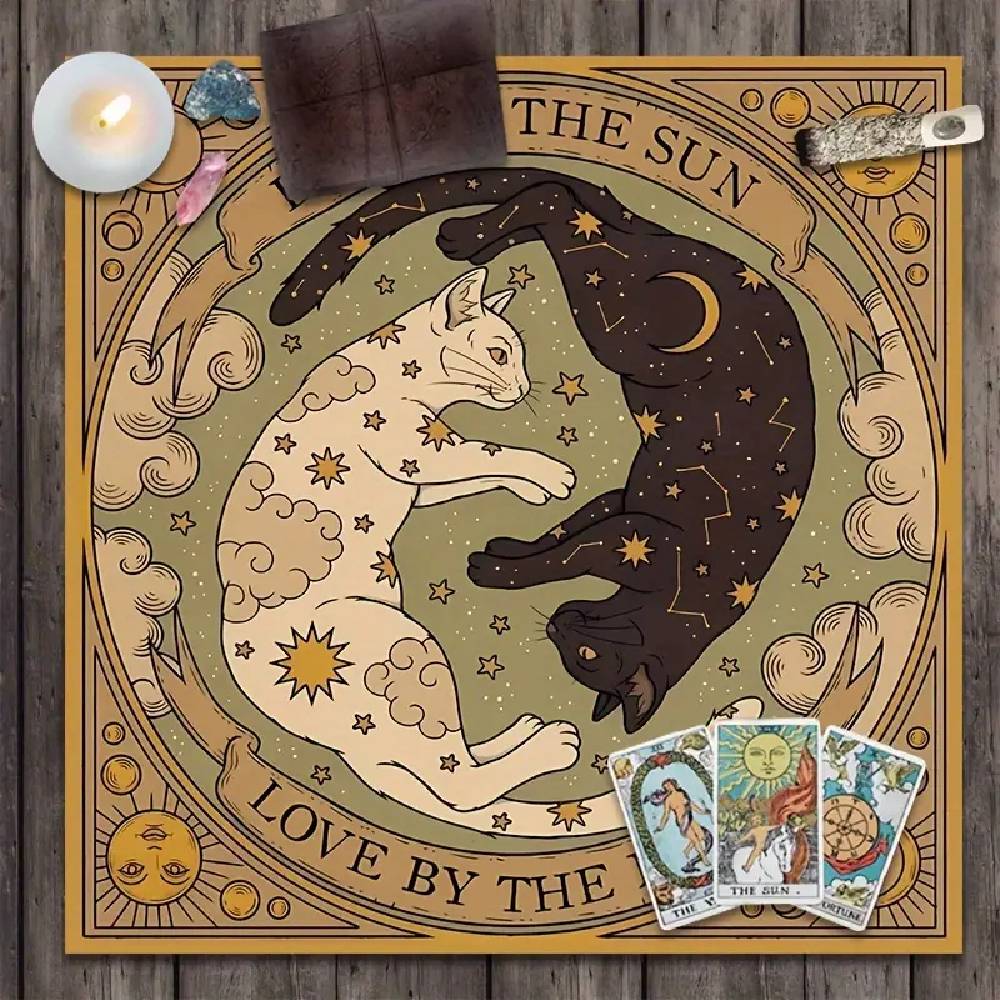 Galdauts Sun & Moon Cats 50x50cm