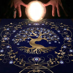 Load image into Gallery viewer, Galdauts Tarot Altar Cloth 75 x 75cm
