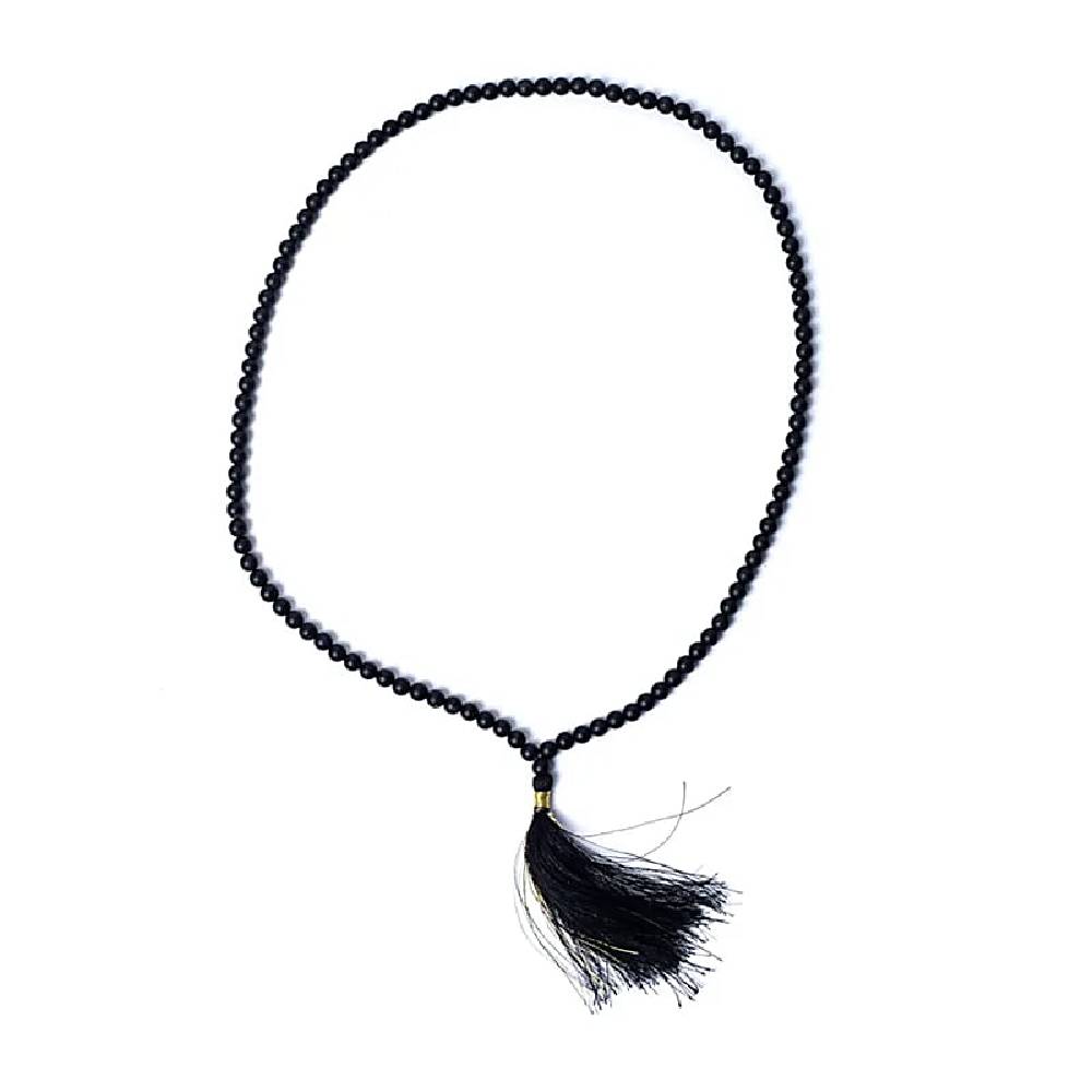 Mala / Skaitāmkrelles 108 Onikss / Melnais Onikss / Black Onyx Mat AA Quality 31.5cm