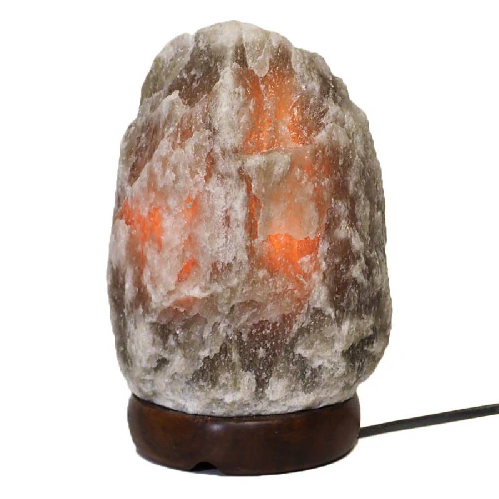 Himalaju Sāls Lampa / Grey Himalayan Salt Lamp 1.5-2kg