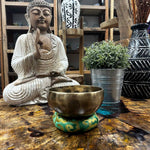 Ielādēt attēlu galerijas skatītājā, Paliktnis Dziedošām Bļodām Blue Ø8cm / Ø10cm / Ø12cm / Ø14cm / Ø16cm / Ø18cm / Ø20cm
