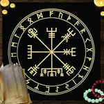 Load image into Gallery viewer, Galdauts Tarot &amp; Rune Altar Cloth 75x75cm

