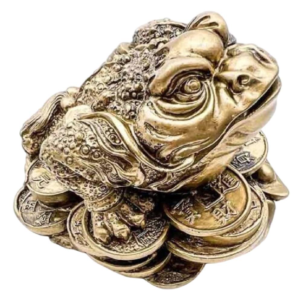 Laimes / Naudas Varde / Lucky Money Frog 8x7x6cm