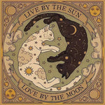 Ielādēt attēlu galerijas skatītājā, Galdauts Sun &amp; Moon Cats 75x75cm
