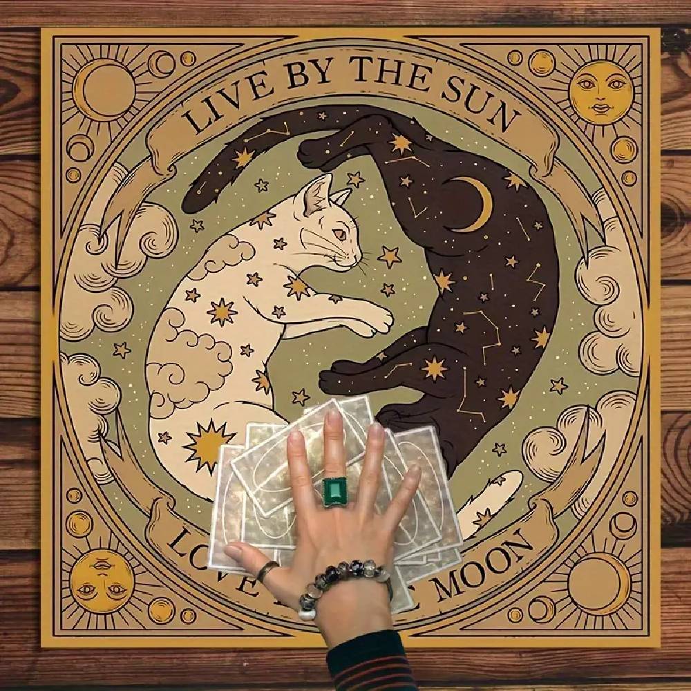 Galdauts Sun & Moon Cats 50x50cm