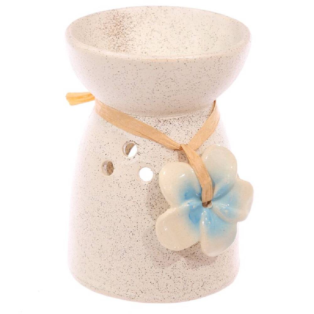 Aroma Lampa Ceramic Aroma Burner with Flower