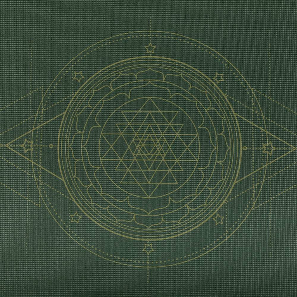 Leela Collection "YANTRALIGN" Yoga Mat / Jogas Paklājiņš LEELA COLLECTION 183x60cm / 4.5mm