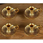 Load image into Gallery viewer, Metāla Svečturis Ancient Gold Ø1.5cm
