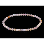 Ielādēt attēlu galerijas skatītājā, Rokassprādze Ahāts / Ahāts Cherry Blossom Madagaskara / Agate Cherry Blossom A 4mm
