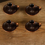 Load image into Gallery viewer, Metāla Svečturis Bronze Color Ø1.5cm
