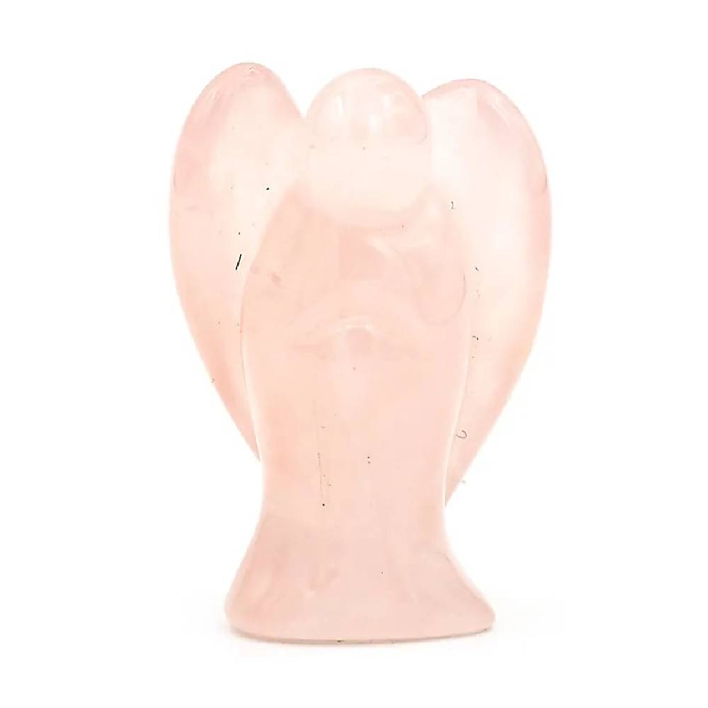Akmens Rozā Kvarcs / Rose Quartz Angel 3.8cm