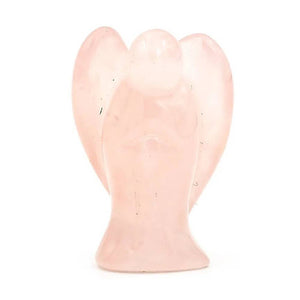 Akmens Rozā Kvarcs / Rose Quartz Angel 3.8cm