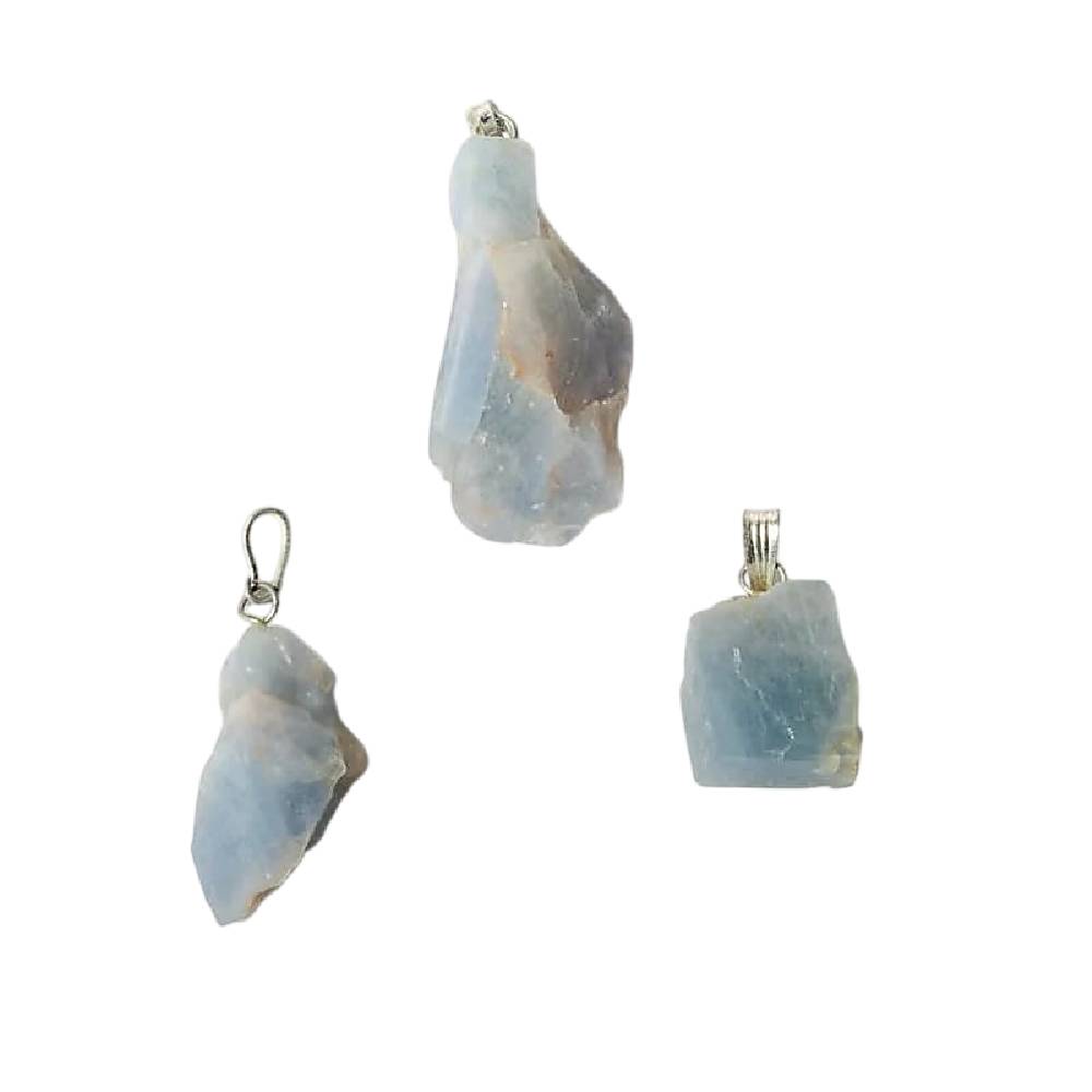 Kulons Kalcīts / Zilais Kalcīts Meksika / Blue Calcite Rough 1.5cm - 4cm