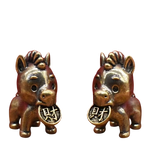 Ielādēt attēlu galerijas skatītājā, Laimes Zirgs ar Monētu
