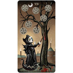 Ielādēt attēlu galerijas skatītājā, Deviant Moon Tarot Borderless Miniature Edition Taro Kārtis
