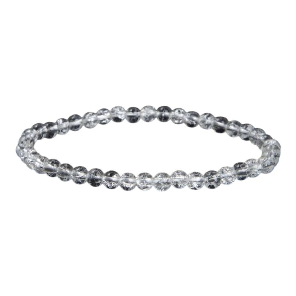 Rokassprādze Kalnu Kristāls Brazīlija / Rock Crystal Crack A 4mm