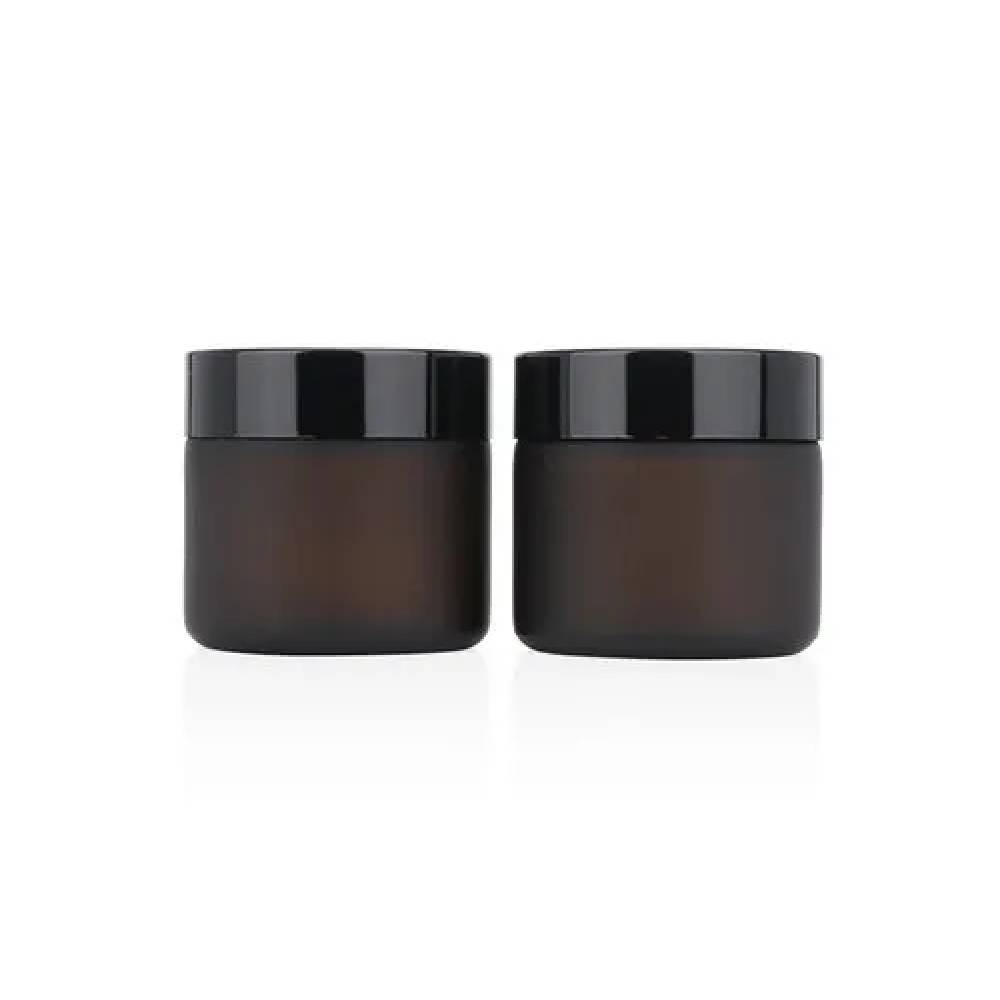 Glass Containers for Cosmetic Storage with Cap 5ml-250ml