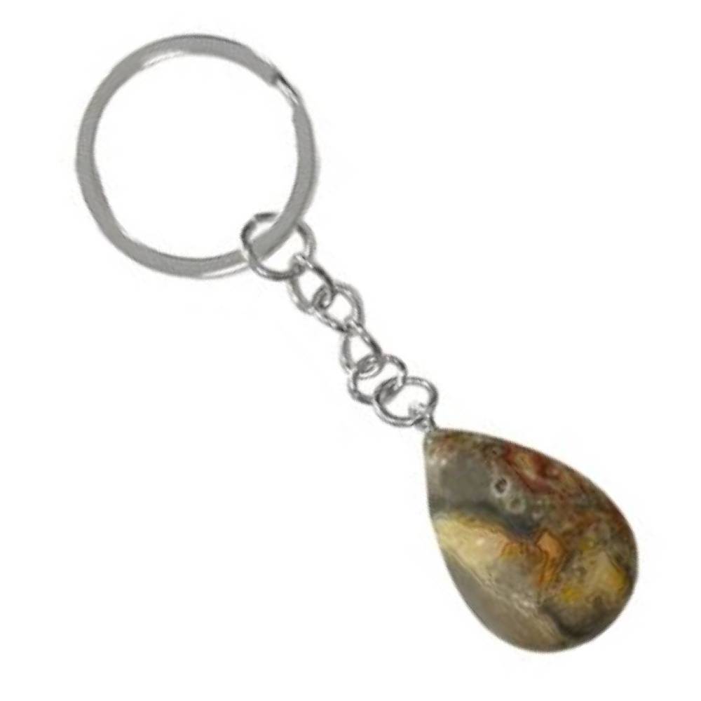 Atslēgu Piekariņš Ahāts / Mežģīņu Ahāts Meksika / Crazy Lace Agate