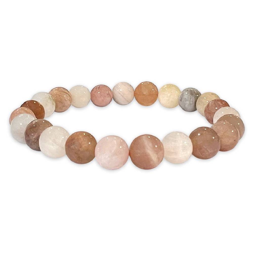 Rokassprādze Mēnessakmens / Mēnessakmens Multicolor Indija / Moonstone Multicolor 8mm