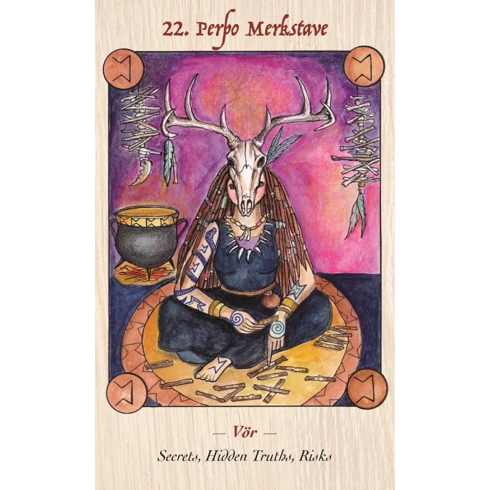 Norse Goddess Rune Orākuls