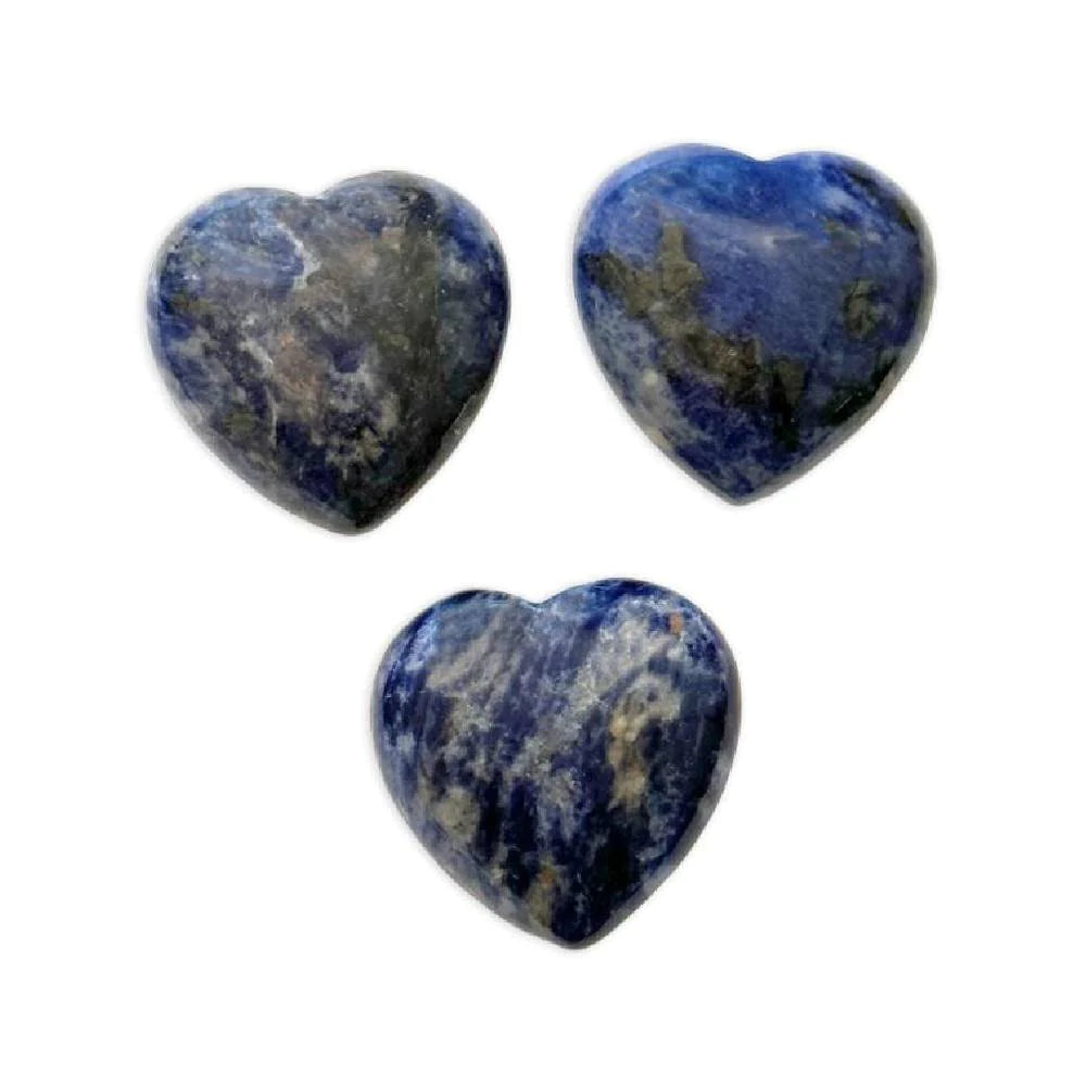 Akmens Sodalīts Brazīlija / Sodalite Heart 35-40mm