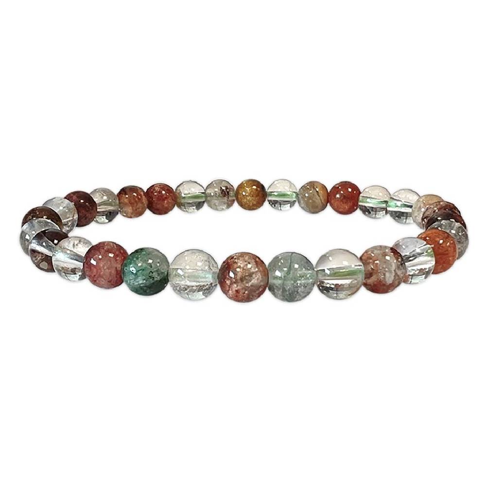 Rokassprādze Fantomkvarcs Multicolor Brazīlija / Phantom Quartz Multicolor A 6mm