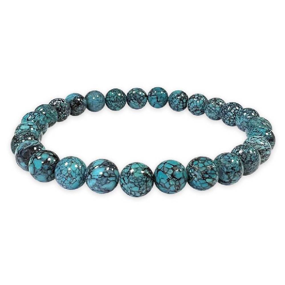 Rokassprādze Tirkīzs / Tirkīzs Ķīna / Natural Turquoise AAA 6mm