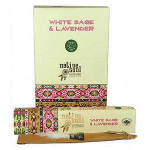 Благовония White Sage & Lavender / Белый Шалфей и Лаванда 15гр