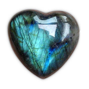 Stone Labradorite Heart