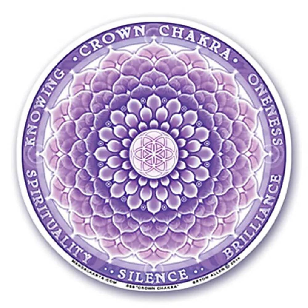 Uzlīme 7th Chakra Crown Chakra / Sahasrara / Vainaga Čakra Ø11.7cm