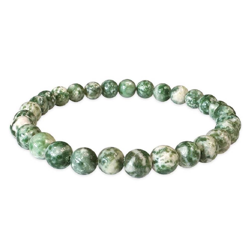 Rokassprādze Nefrīts / Zaļais Nefrīts Ķīna / Green Jade 6mm