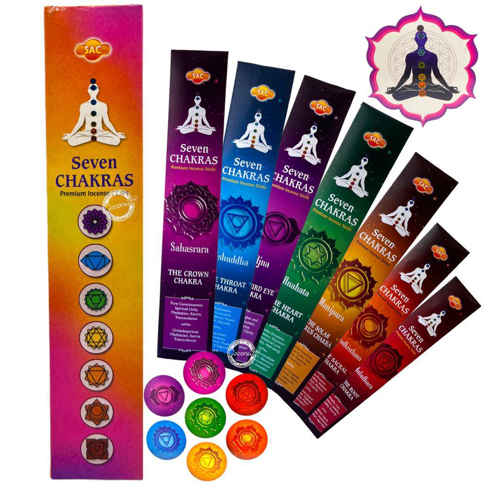 Smaržkociņi Seven Chakras