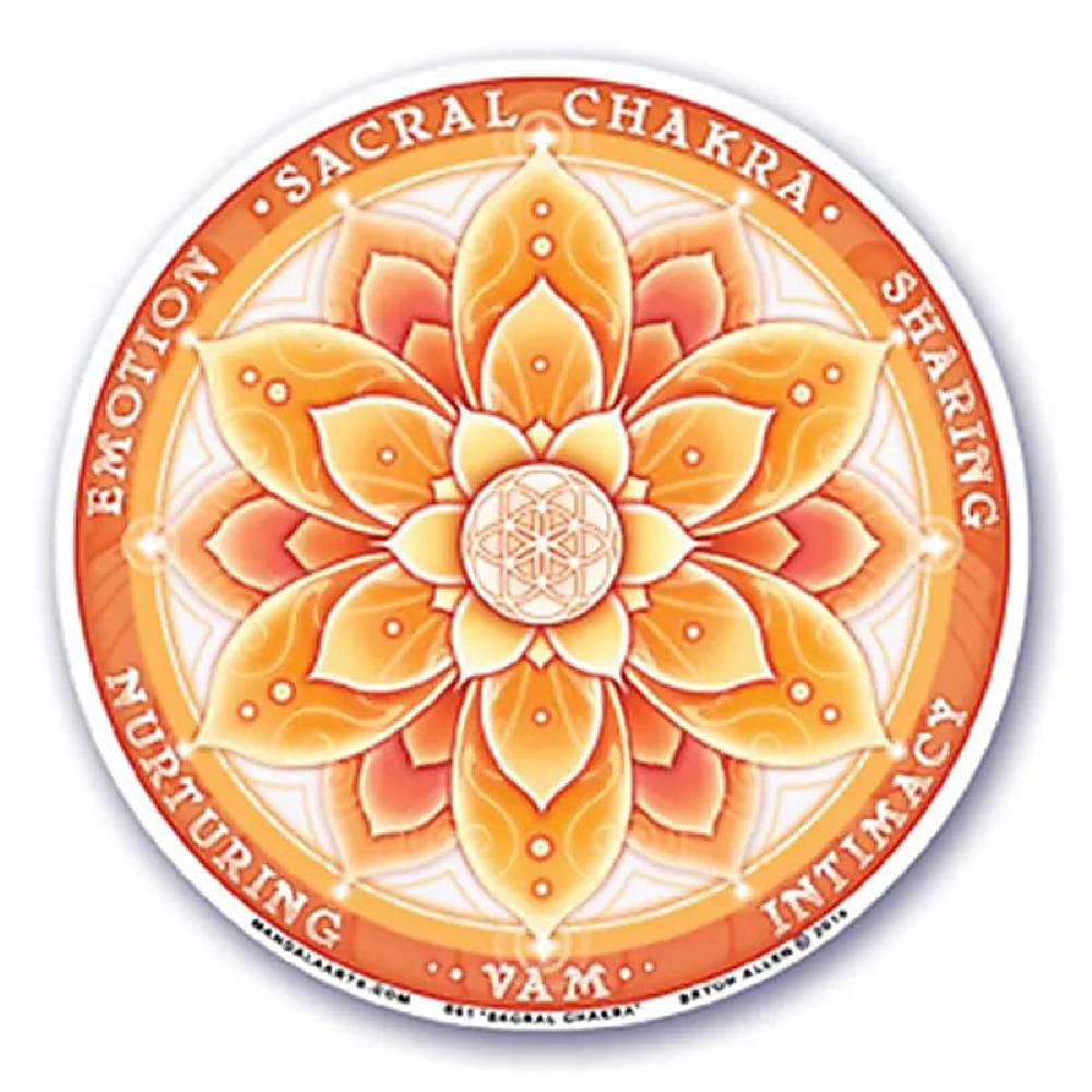 Uzlīme 2nd Chakra Sacral Chakra / Svadhistana / Krustu Čakra Ø11.7cm