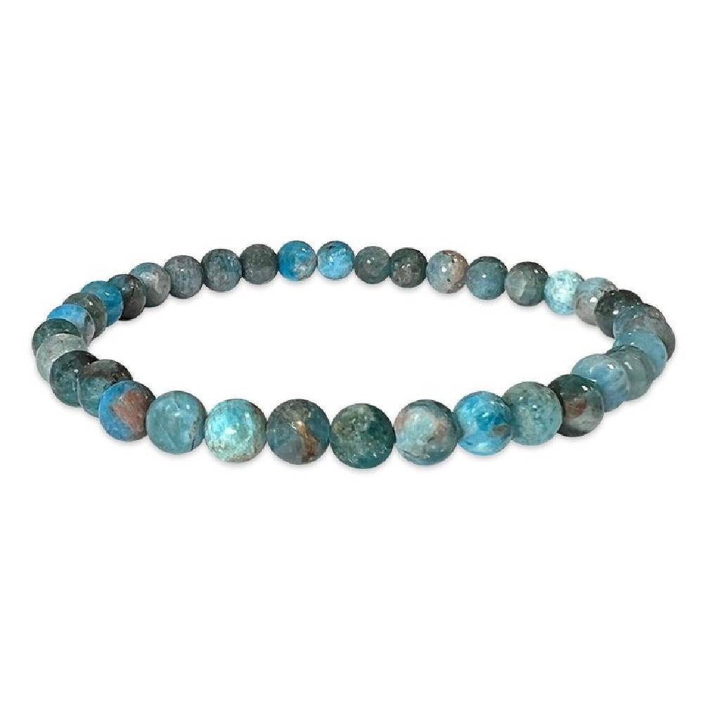 Rokassprādze Apatīts / Zilais Apatīts Madagaskara / Blue Apatite 4mm