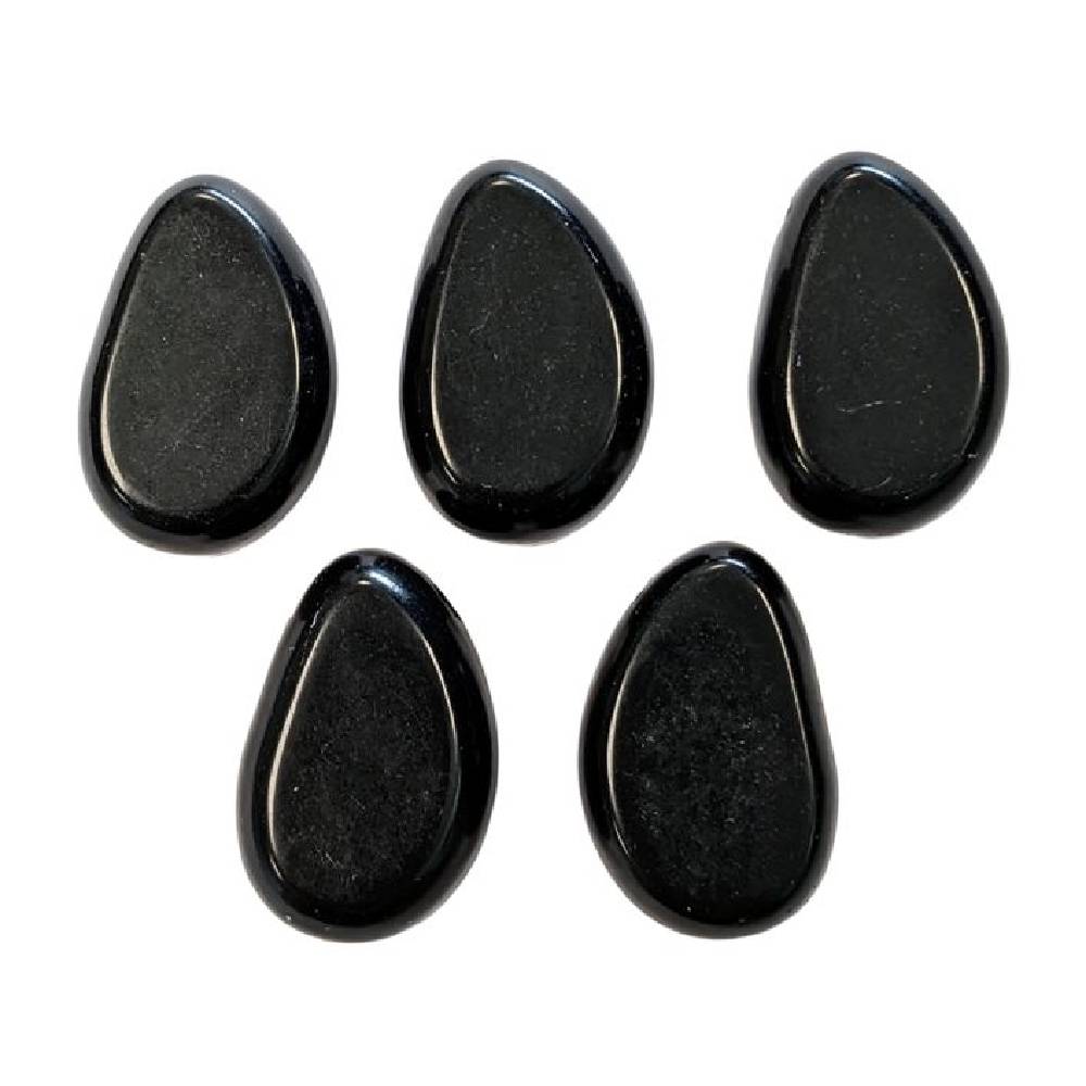 Kulons Obsidiāns / Melnais Obsidiāns Meksika / Black Obsidian A 1.5cm - 3cm