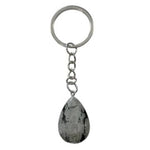 Ielādēt attēlu galerijas skatītājā, Atslēgu Piekariņš Obsidiāns / Sniegpārslu Obsidiāns ASV / Snowflake Obsidian
