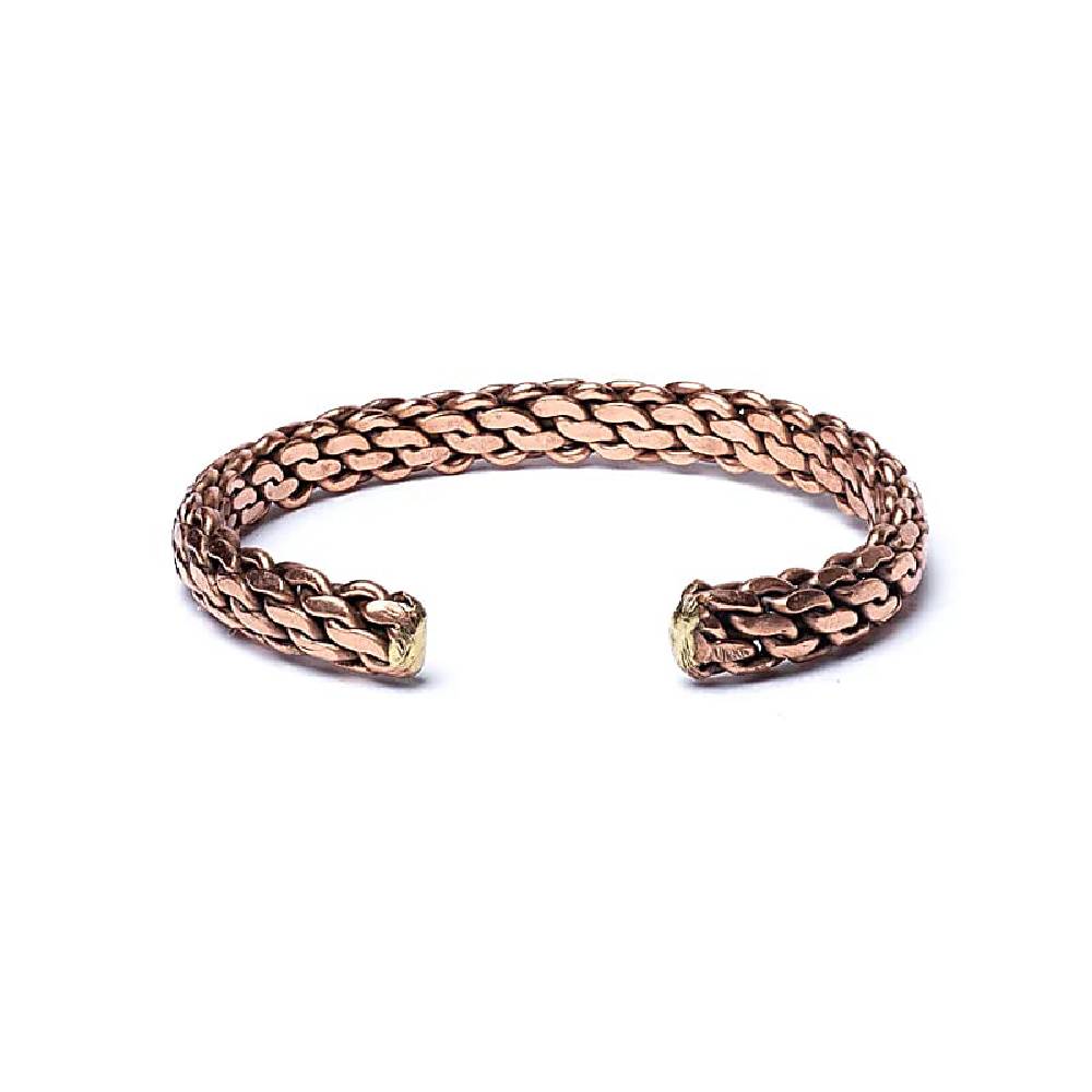 Chain bracelet bronze colour 6.5cm