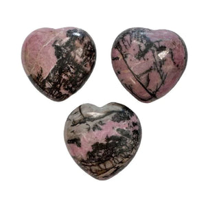 Akmens Rodonīts Ķīna / Rhodonite Heart 40-45mm