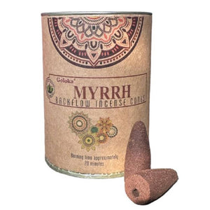 Konusi ar Krītošu Dūmu Efektu Myrrh / Mirre