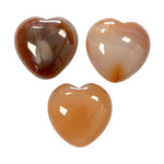Ielādēt attēlu galerijas skatītājā, Akmens Karneols Brazīlija / Carnelian Heart 30-35mm
