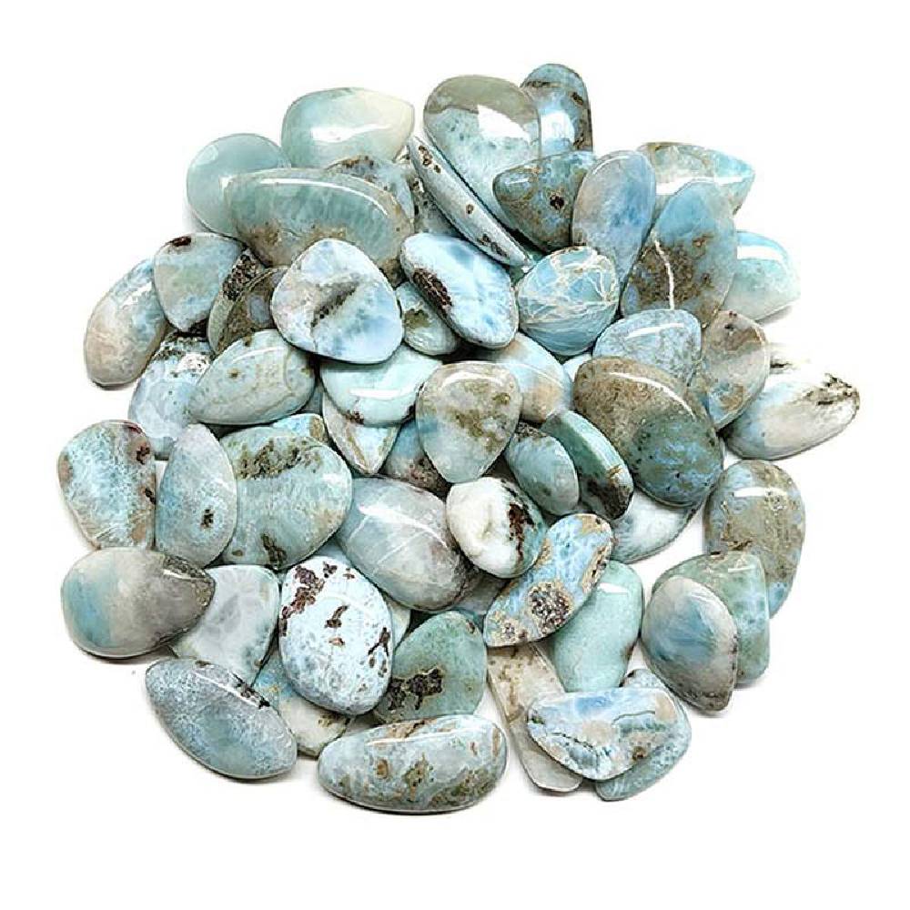 Akmens Larimārs Dominikānas Republika / Larimar Kabašoni A