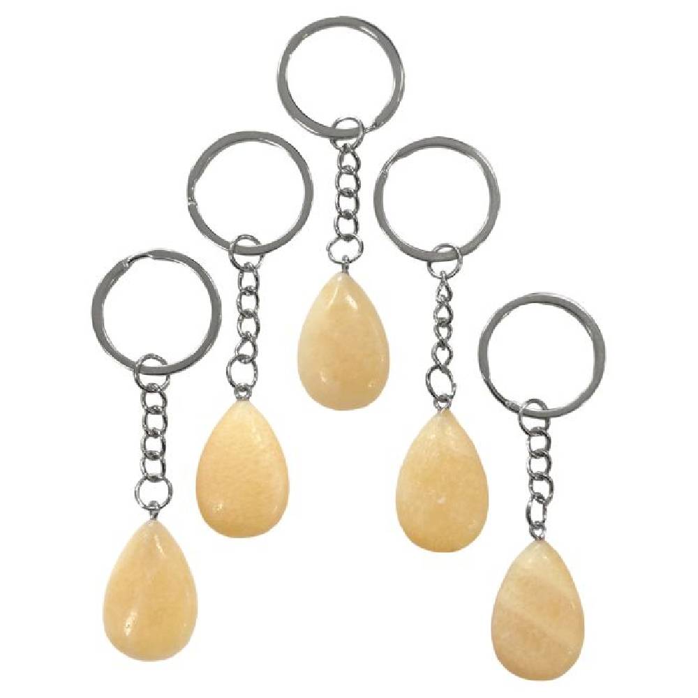 Atslēgu Piekariņš Kalcīts / Oranžais Kalcīts Meksika / Orange Calcite