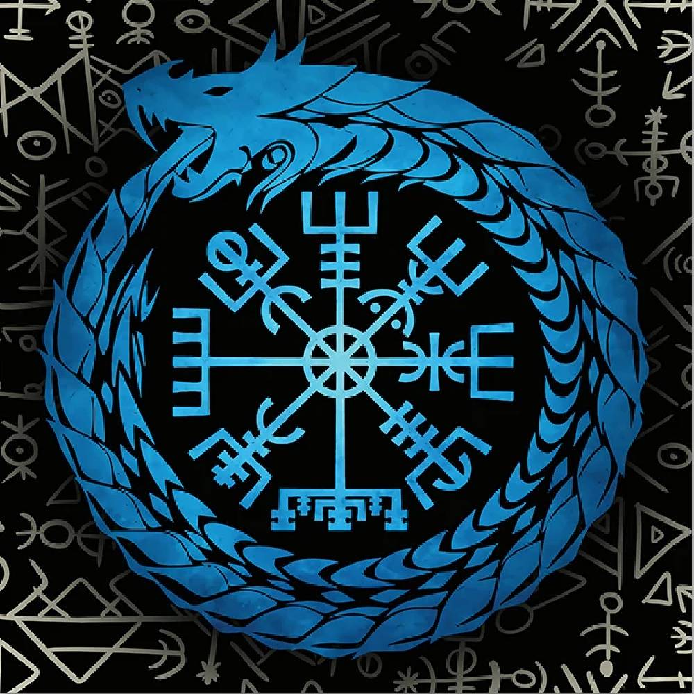 Galdauts Tarot & Rune Altar Cloth 75 x 75cm