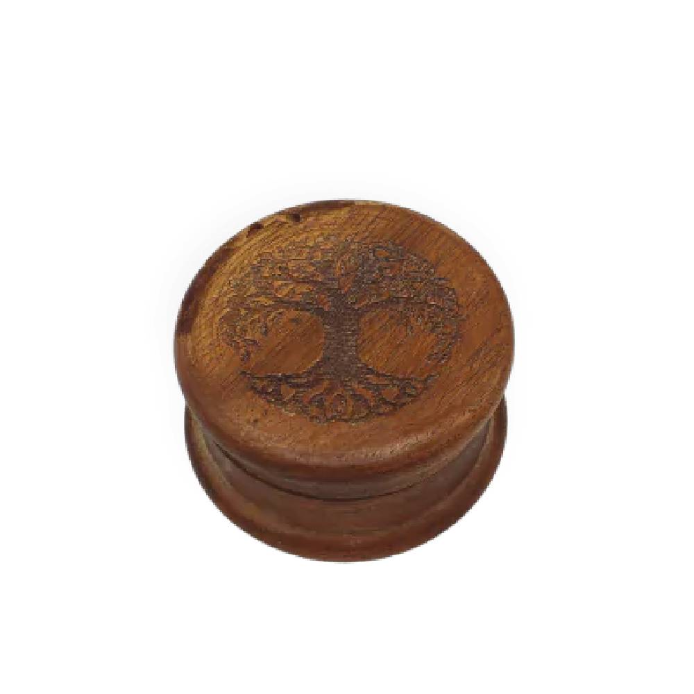 Mehāniskais Smalcinātājs Ritual Herb Grinder Tree of Life