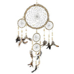 Ielādēt attēlu galerijas skatītājā, Sapņu Ķērājs Hemp Dreamcatcher 15.5x47cm
