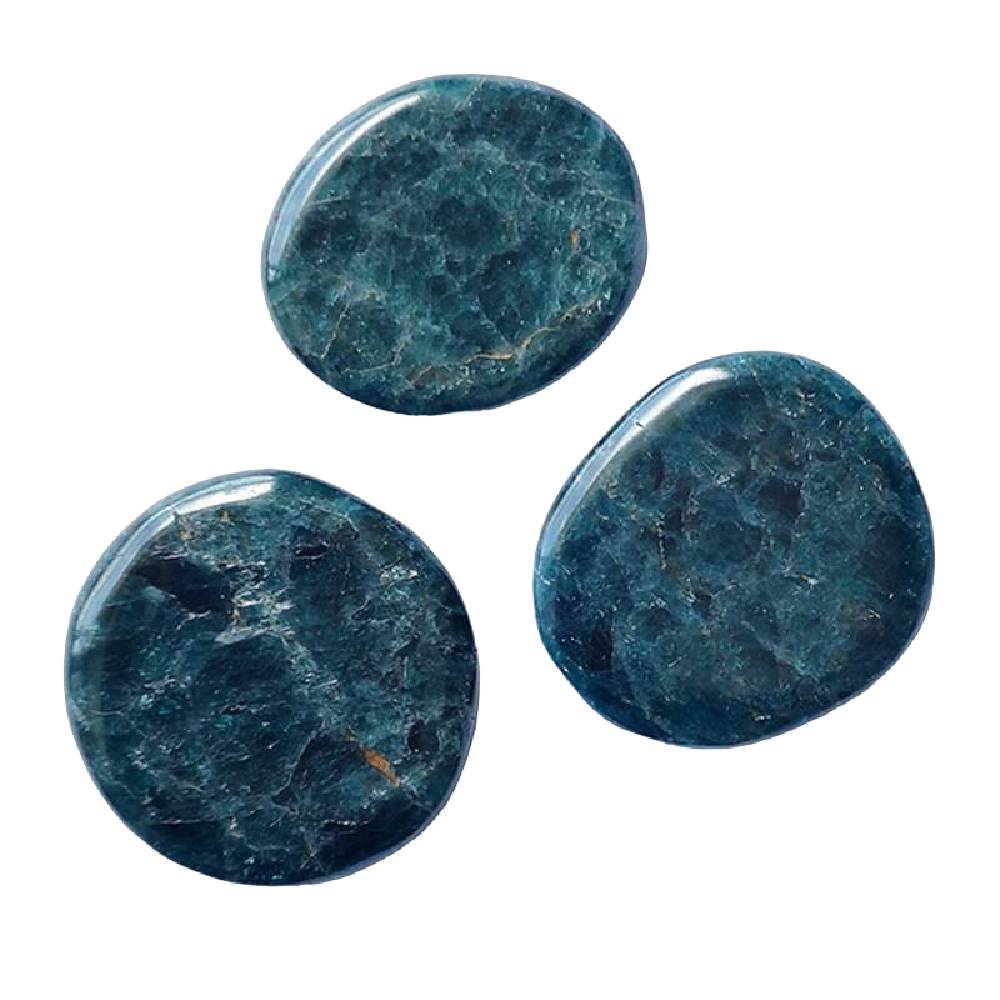 Akmens Apatīts Madagaskara / Apatite Chakra Stone 30-45mm