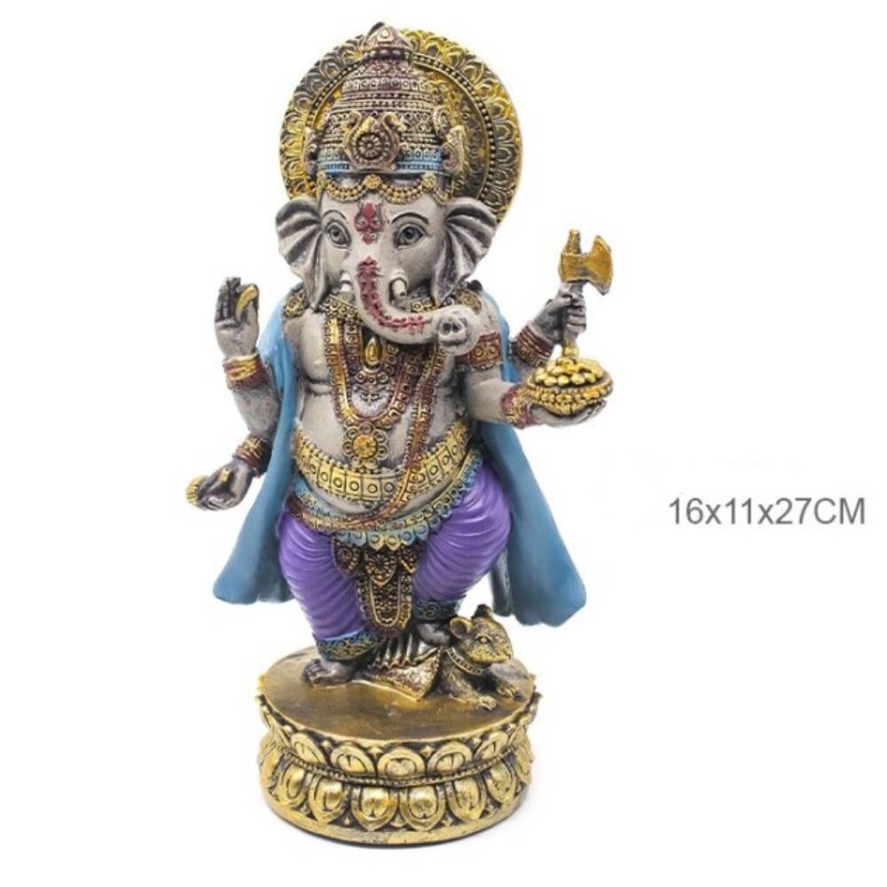 Statuja / Dēva Murti Ganeša / Ganesh 16x11x27cm