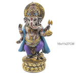 Load image into Gallery viewer, Statuja / Dēva Murti Ganeša / Ganesh 16x11x27cm
