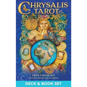 Chrysalis Tarot Deck and Book Set Taro Kārtis